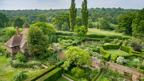 Garden views from the Tower at Sissinghurst